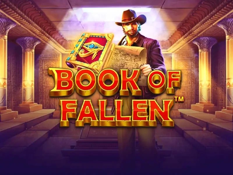Book of the Fallen online game logo by Pragmatic Play on 500casino.pt