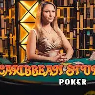 Play the Caribbean Stud Poker slot by Evolution on 500 Casino