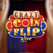 Crazy Coin Flip by Evolution, showcased at 500casino.pt – game logo