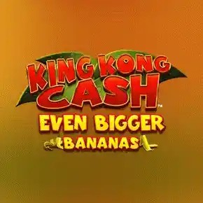 Megaways logo of King Kong Cash Even Bigger Bananas Megaways from Blueprint Gaming at 500 Casino