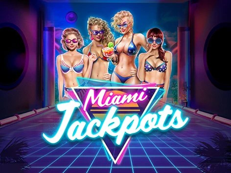 Miami Jackpots logo by Booming Games 500 Casino