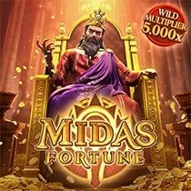 Midas Fortune slot logo by PG Soft at 500 Casino