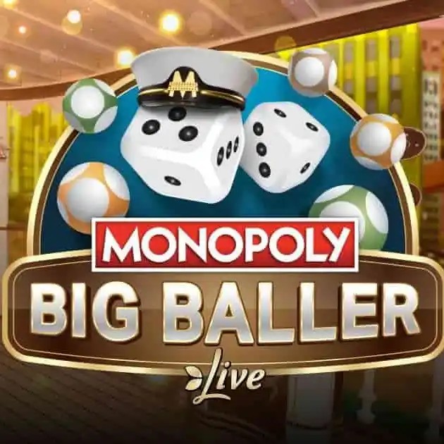 Try MONOPOLY Big Baller slot by Evolution on 500casino.pt – logo image