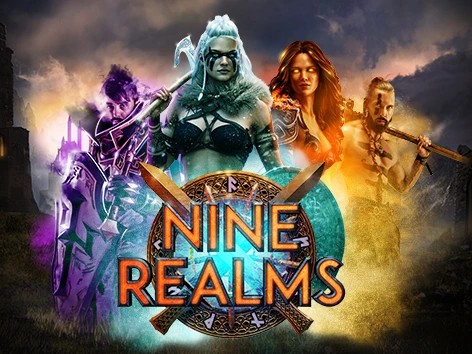 Nine Realms slot visual from Red Tiger Gaming available on 500casino.pt