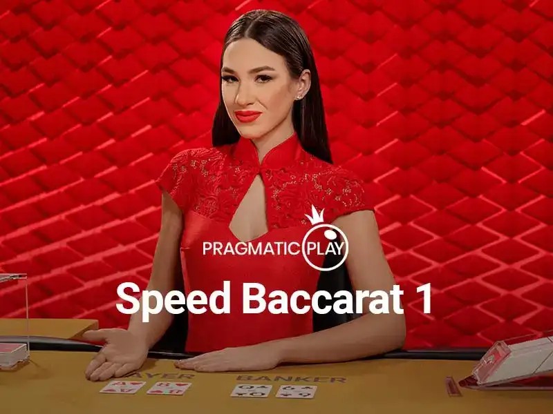 Official Live Dealer logo: Speed Baccarat by Atmosfera at 500 Casino